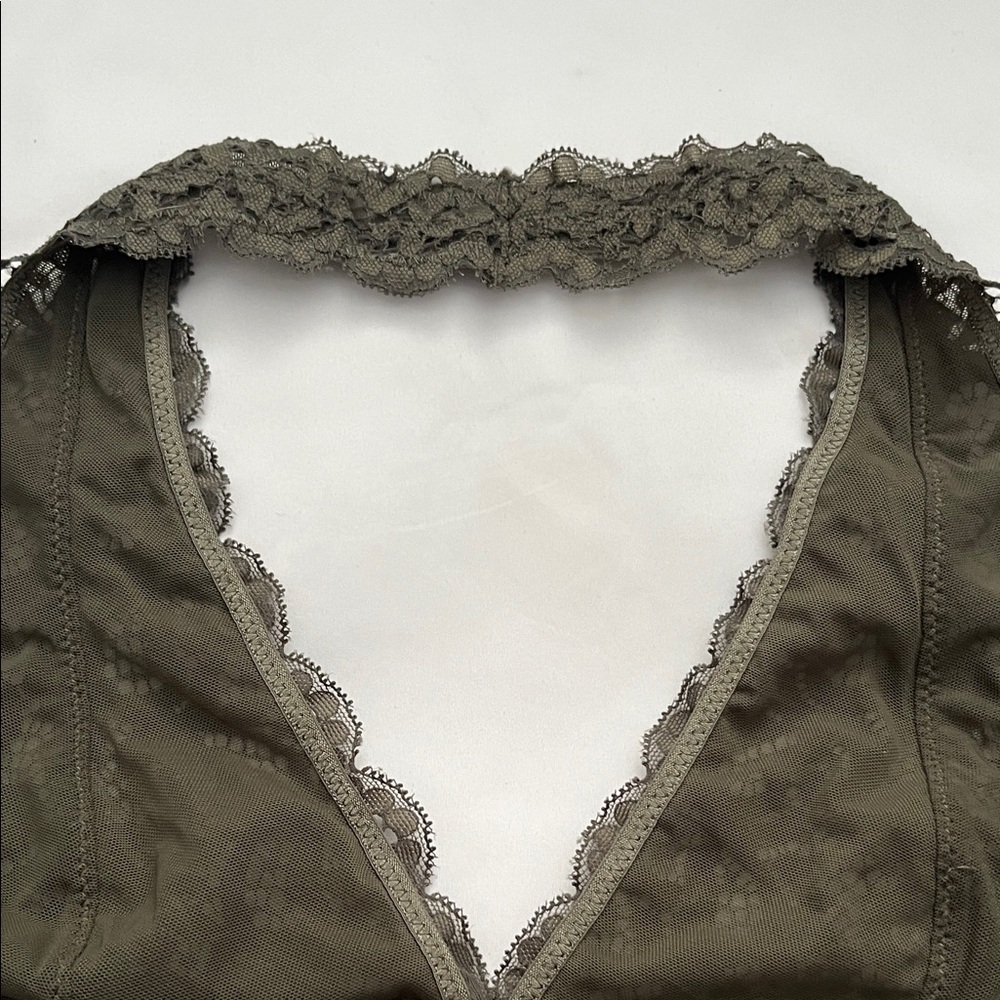 The Olive Lace Bralette - Picture 10 of 10